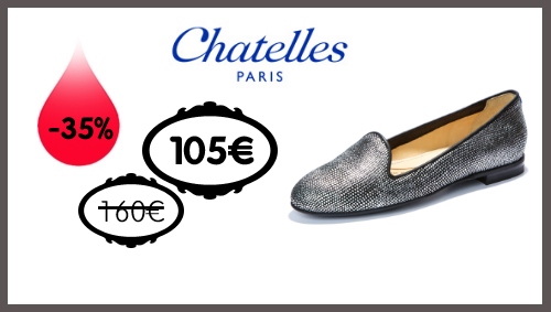 Vente privée slippers Chatelles BazarChic
