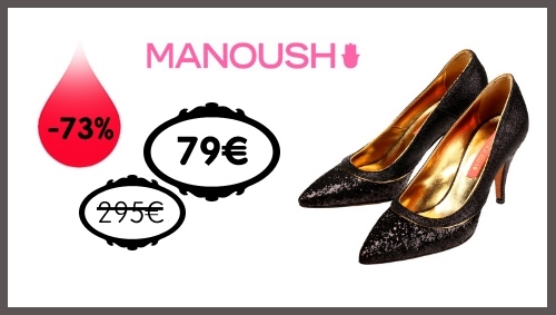 vente privée chaussures Manoush Bazarchic