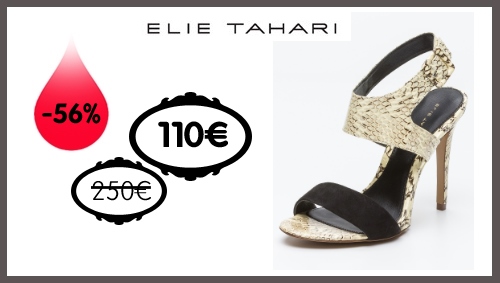 vente privée chaussures Elie Tahari