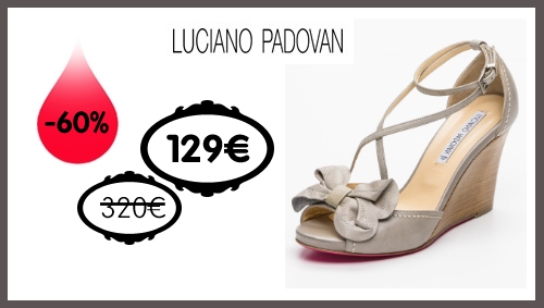 Vente privée Luciano Padovan chaussures