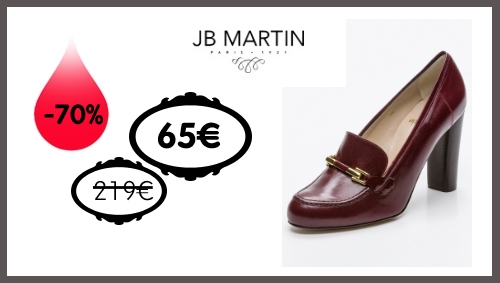vente privée JB Martin chaussures