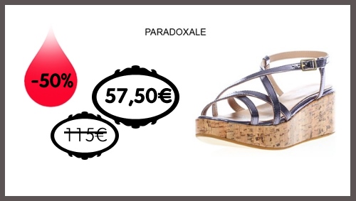 vente privée chaussures Paradoxale Brandalley