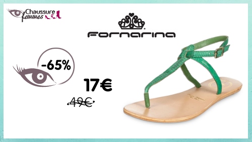 vente privée Fornarina chaussures Showroomprive